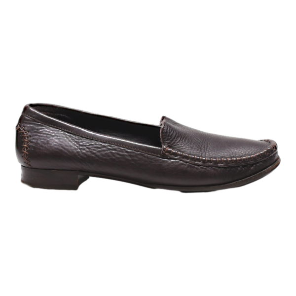 BALLY Loafer Shoes Brown Leather Womens UK 5.5 Online now