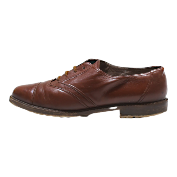 BALLY Oxford Shoes Brown Leather Mens UK 7 For Sale