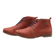 EL NATURALISTA Desert Boots Red Leather Womens UK 7 For Cheap