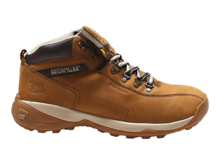 CATERPILLAR Hiking Boots Brown Leather Mens UK 10 Online Sale