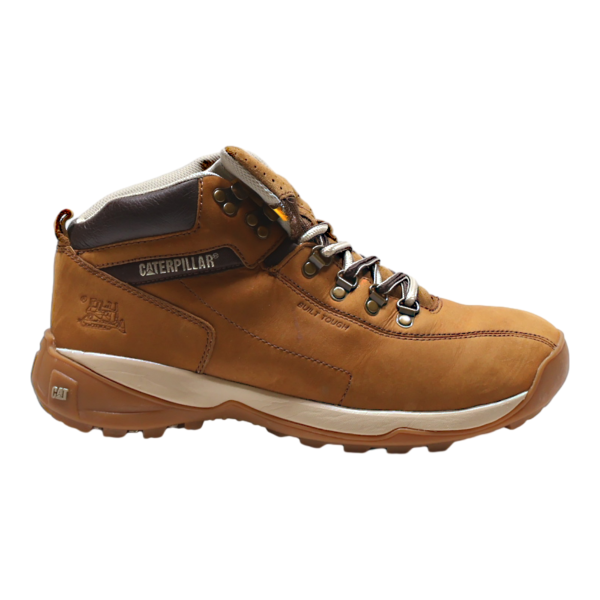 CATERPILLAR Hiking Boots Brown Leather Mens UK 10 Online Sale