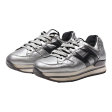 HOGAN Sneaker Trainers Grey Leather Womens UK 4.5 For Discount