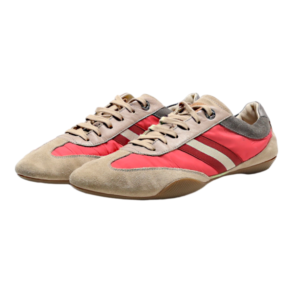 BALLY Sneaker Trainers Beige Suede Womens UK 6.5 Discount