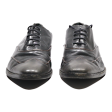 DOLCE & GABBANA Oxford Shoes Black Leather Mens UK 6 Discount