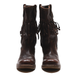 ART Cowboy Boots Brown Leather Womens UK 4 on Sale