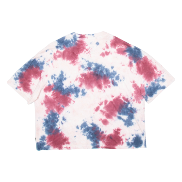 VANS Cropped Womens Tie Dye T-Shirt Pink L Online now