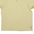 TED BAKER Mens Polo Shirt Gold Geometric L Online Hot Sale