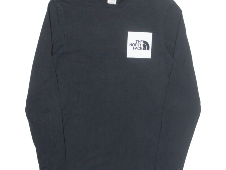 THE NORTH FACE Mens T-Shirt Black Long Sleeve XS Discount