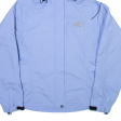 THE NORTH FACE Womens Rain Coat Blue Nylon Hooded S Online Hot Sale