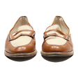 BALLY Loafer Shoes Brown Leather Womens UK 4.5 For Discount