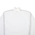 ADIDAS Mens Pullover Jacket White L on Sale