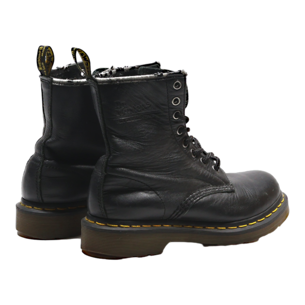 DR MARTENS 1460 Lace-Up Boots Black Leather Womens UK 4 Discount