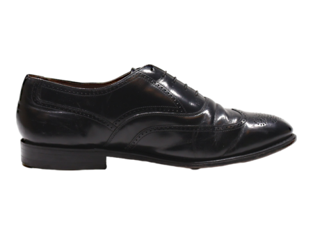 BOSTONIAN Brogue Shoes Black Leather Mens UK 11 For Discount