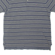 TOMMY HILFIGER Mens Polo Shirt Grey Striped M For Sale