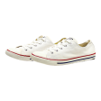 CONVERSE All Star Daty Ox Chucks Low Top Trainers White Canvas Womens UK 5.5 For Sale