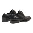 BALENCIAGA Derby Shoes Black Leather Womens UK 5 For Discount