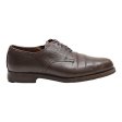 Derby Shoes Brown Leather Mens UK 8 Online