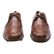 BALLY Oxford Shoes Brown Leather Mens UK 7.5 Cheap