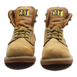 CAT Lace-Up Boots Brown Leather Mens UK 11 Discount