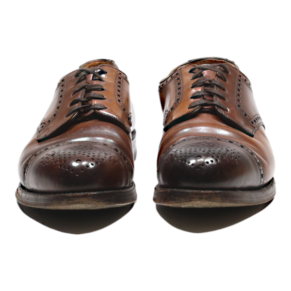 Brogue Shoes Brown Leather Mens UK 11.5 For Cheap