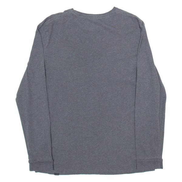 QUIKSILVER Womens T-Shirt Grey Long Sleeve S Online Sale