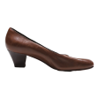 BOUTIQUE VOLTAIRE Court Heels Brown Leather Womens UK 3.5 For Sale