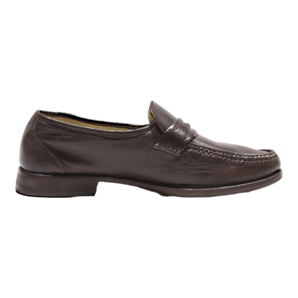 BALLY Loafer Shoes Brown Leather Womens UK 6 Supply