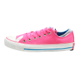 CONVERSE Low Top Trainers Pink Canvas Womens UK 5 Online Hot Sale