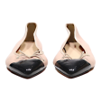 J. CREW Ballet Shoes Pink Leather Womens UK 5 Online