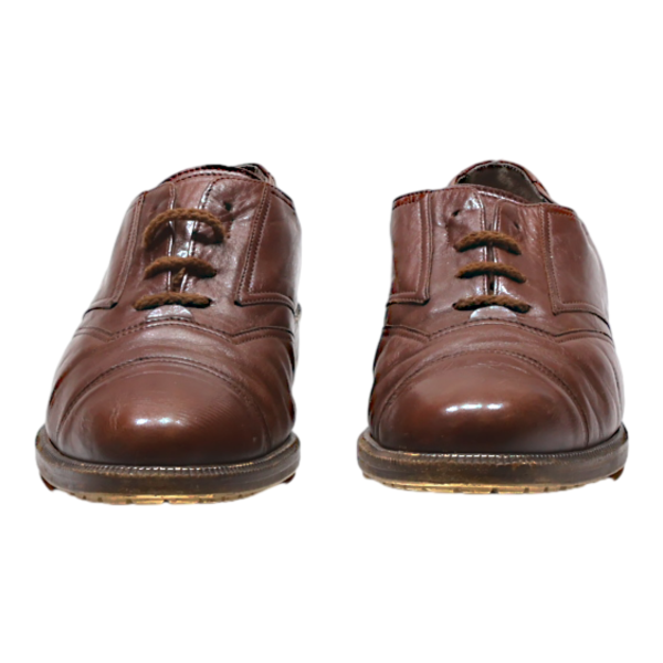 BALLY Oxford Shoes Brown Leather Mens UK 7 For Sale