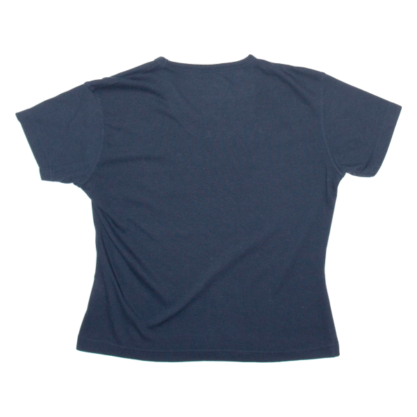 REEBOK Cropped Womens T-Shirt Blue M Sale