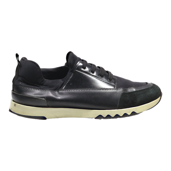 HERMES Sneaker Trainers Black Synthetic Mens UK 9.5 Online Sale