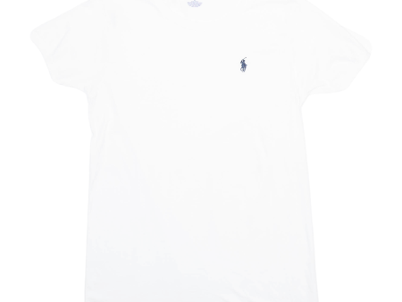 POLO RALPH LAUREN Mens T-Shirt White XL Fashion