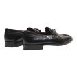 ETIENNE AIGNER Loafer Shoes Black Leather Mens UK 9 Online Sale