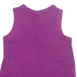 NIKE Womens Vest Purple Sleeveless L Online Hot Sale