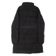 DIESEL Belted Womens Puffer Coat Black M Sale