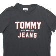 TOMMY HILFIGER Mens T-Shirt Black L Supply