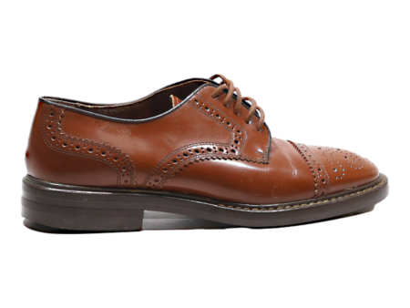 INGA Brogue Shoes Brown Leather Mens UK 7.5 Online Sale