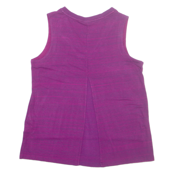 NIKE Womens Vest Purple Sleeveless L Online Hot Sale