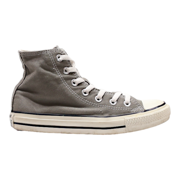 CONVERSE High Top Trainers Grey Canvas Womens UK 4.5 Supply