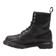 DR MARTENS 1460 Lace-Up Boots Black Leather Womens UK 5 Fashion