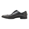 DOLCE & GABBANA Oxford Shoes Black Leather Mens UK 6 Discount