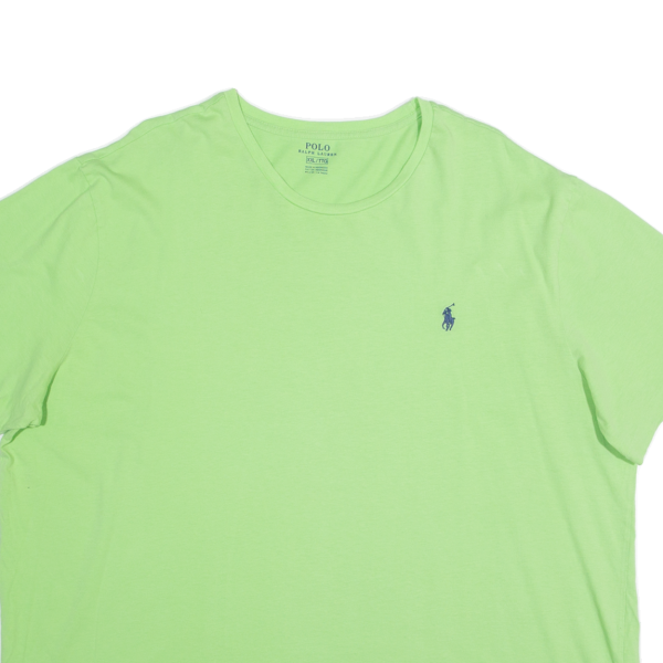 POLO RALPH LAUREN Mens T-Shirt Green 2XL For Discount