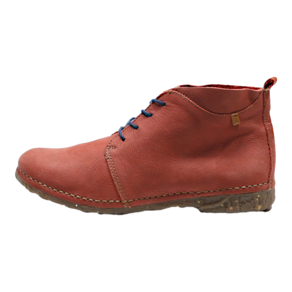 EL NATURALISTA Desert Boots Red Leather Womens UK 7 For Cheap