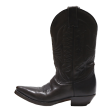 CONSUL Cowboy Boots Black Leather Womens UK 4 Online Sale