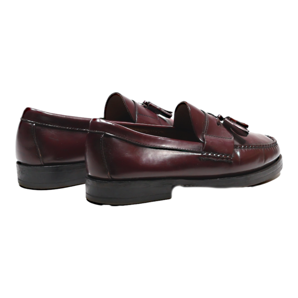 JOHN SPENCER Loafer Shoes Maroon Leather Womens UK 6 Supply