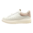 ALEXANDER MCQUEEN Sneaker Trainers White Leather Womens UK 7.5 Online Hot Sale