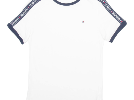 TOMMY HILFIGER Mens T-Shirt White S Online now