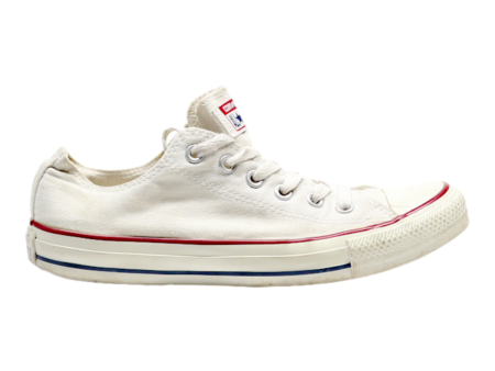 CONVERSE Chuck Taylor All Star 2017 Low Top Trainers White Canvas Womens UK 7 Hot on Sale