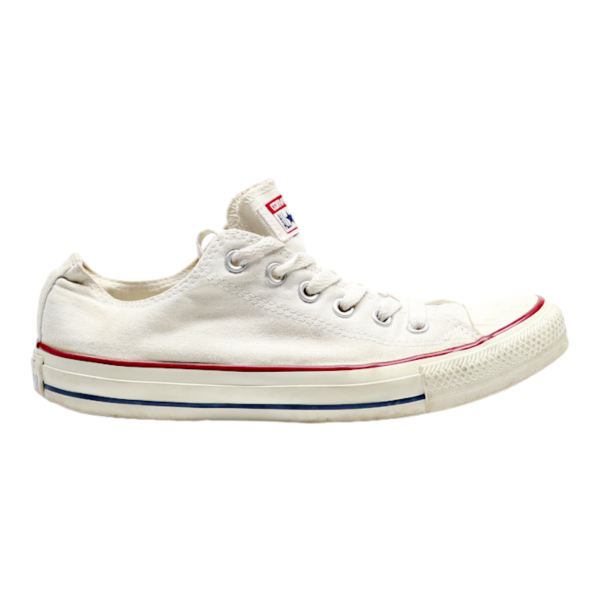 CONVERSE Chuck Taylor All Star 2017 Low Top Trainers White Canvas Womens UK 7 Hot on Sale